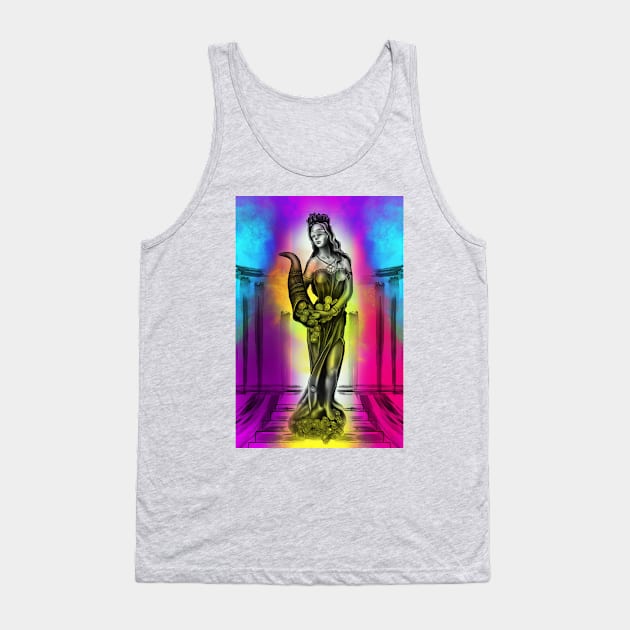 Goddess of Luck Tank Top by BSKR